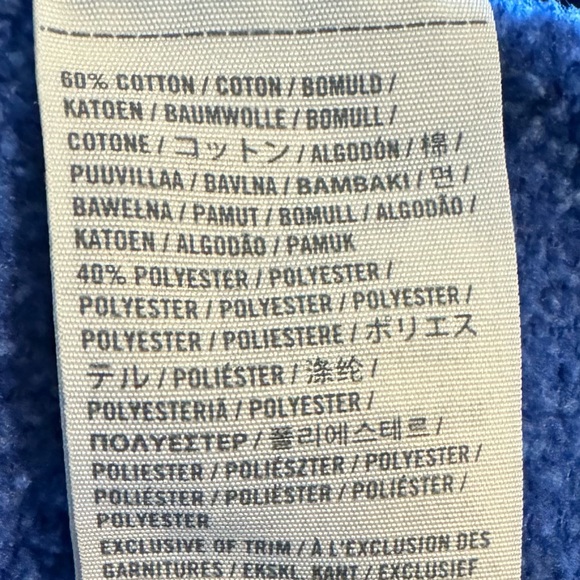 Hollister 1922 California Pullover Hoodie, Blue, Junior Large, EUC, Super soft - Picture 5 of 6